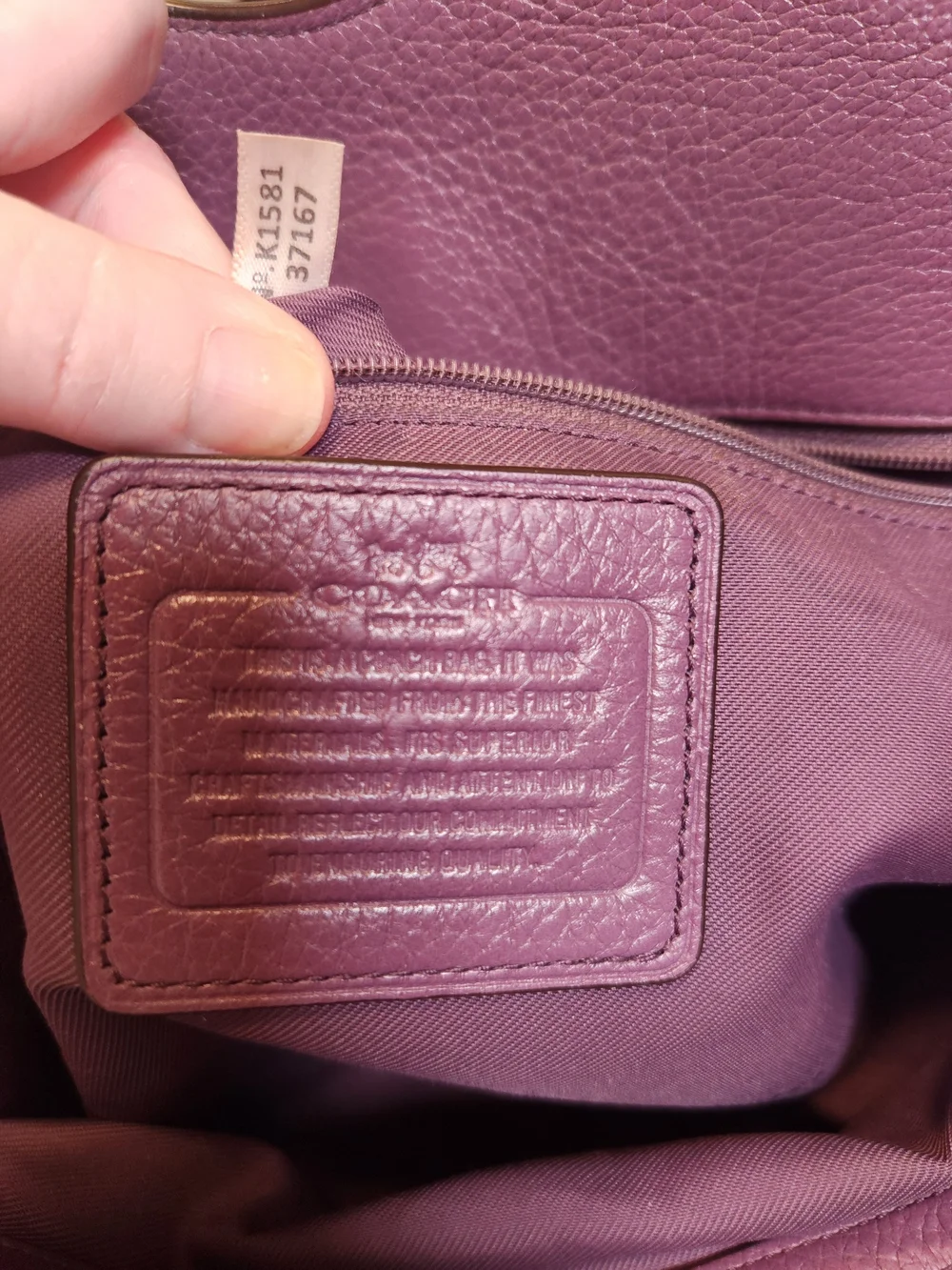 Coach Mercer 30 Satchel with Long Strap